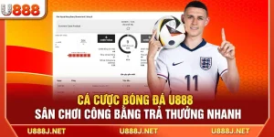 Cá Cược Bóng Đá U888 – Sân Chơi Công Bằng Trả Thưởng Nhanh