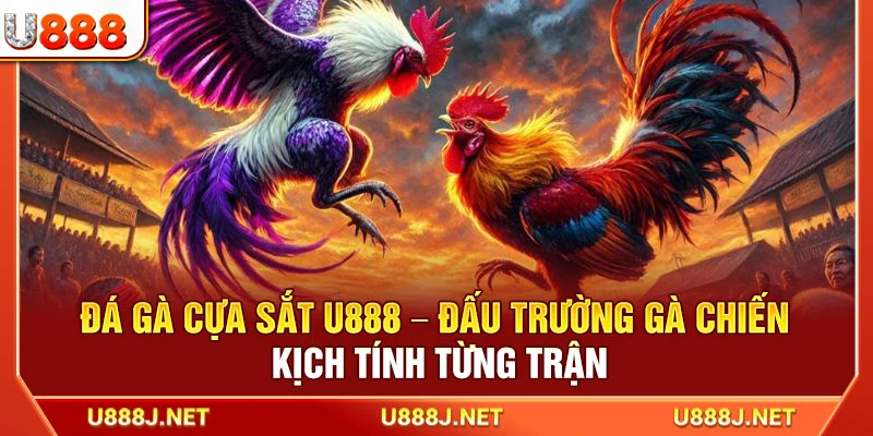 Đá Gà Cựa Sắt U888 – Đấu Trường Gà Chiến Kịch Tính Từng Trận