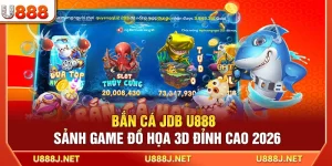 Bắn Cá JDB U888 - Sảnh Game Đồ Họa 3D Đỉnh Cao 2026