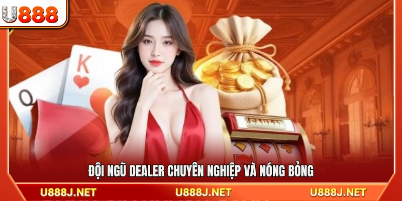 Đội ngũ Dealer chuyên nghiệp với phong thái cuốn hút