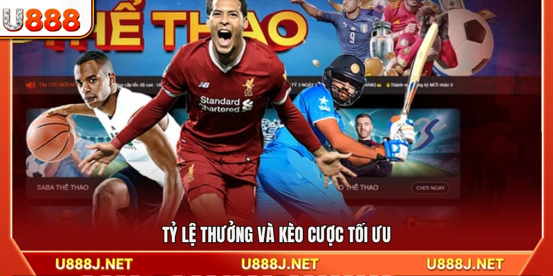 Mức trả thưởng hấp dẫn cùng hệ thống kèo hợp lý